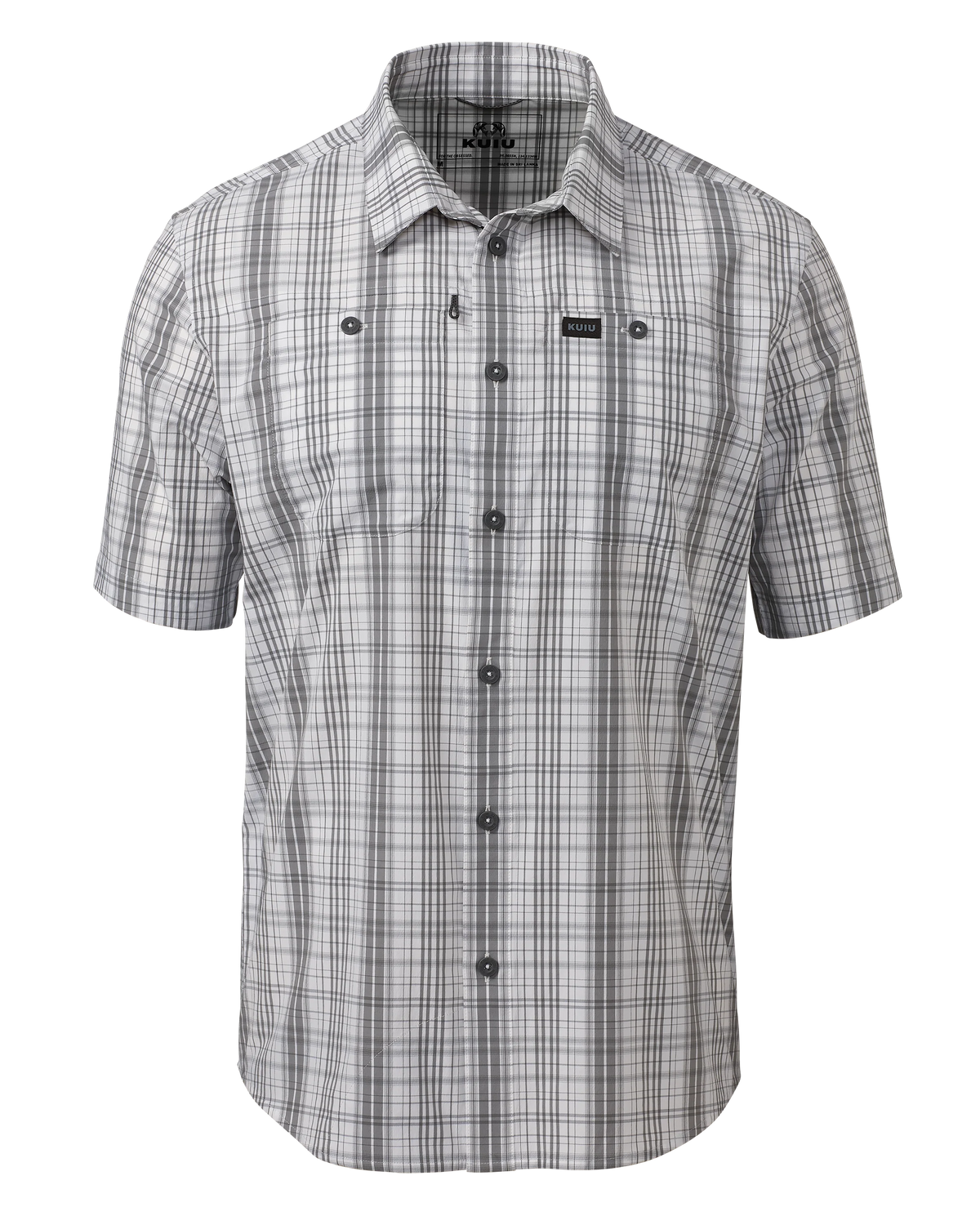 Borrego SS Shirt | Granite Plaid